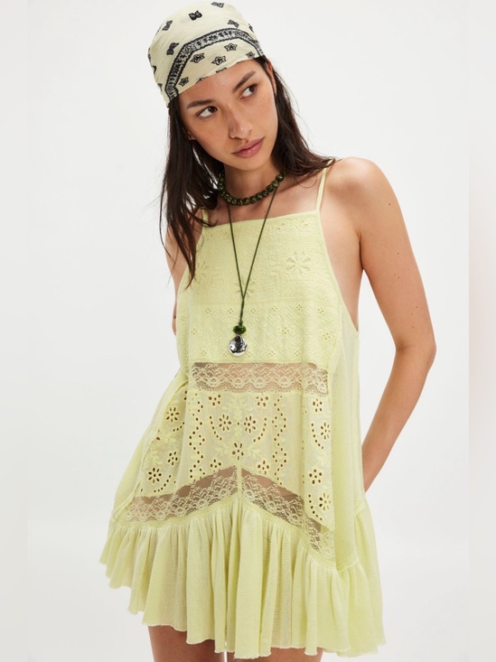 Free People Tops - New Free People Calipso Tank ~ Early Bloomer Yellow
